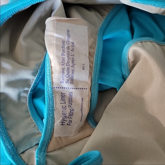 Shape FX NWOT NEW Turquoise Skirted Swim Skirt Bottoms - Picture 9 of 10